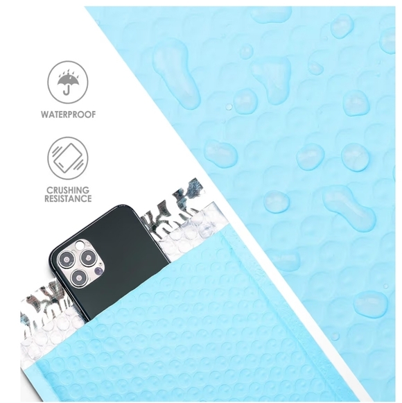 Padded Bubble Mailers - Ten Pack - 6x10 - Picture 2 of 2